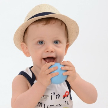 Ateliérové dětské focení - radost z balónku